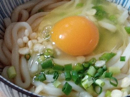 釜玉ネギうどん