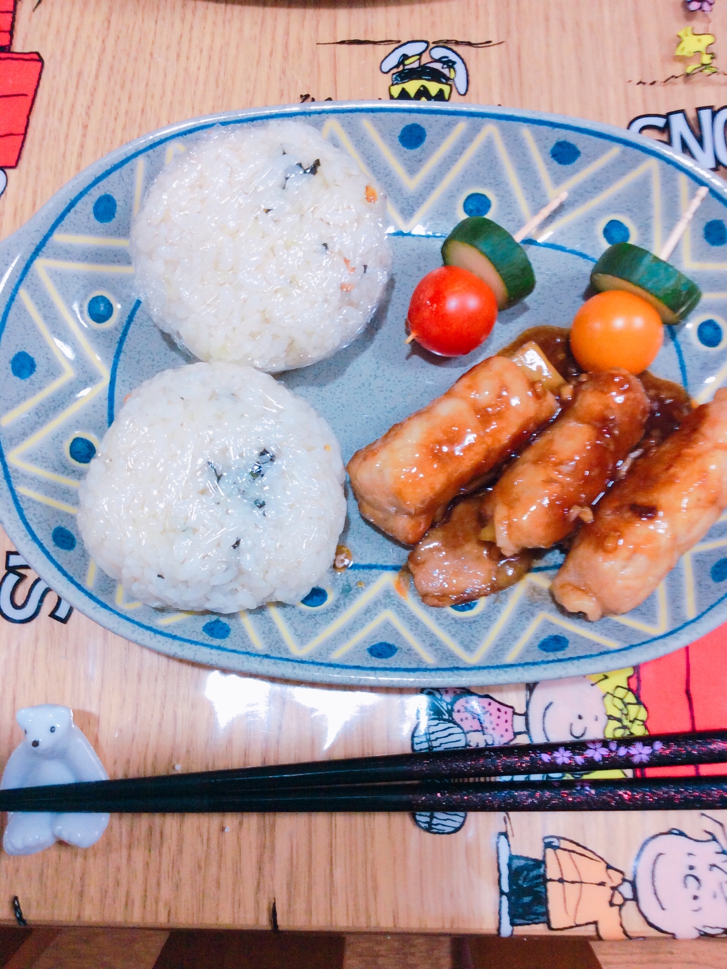 簡単☆肉ポテト巻き！お弁当にもo(^-^)o