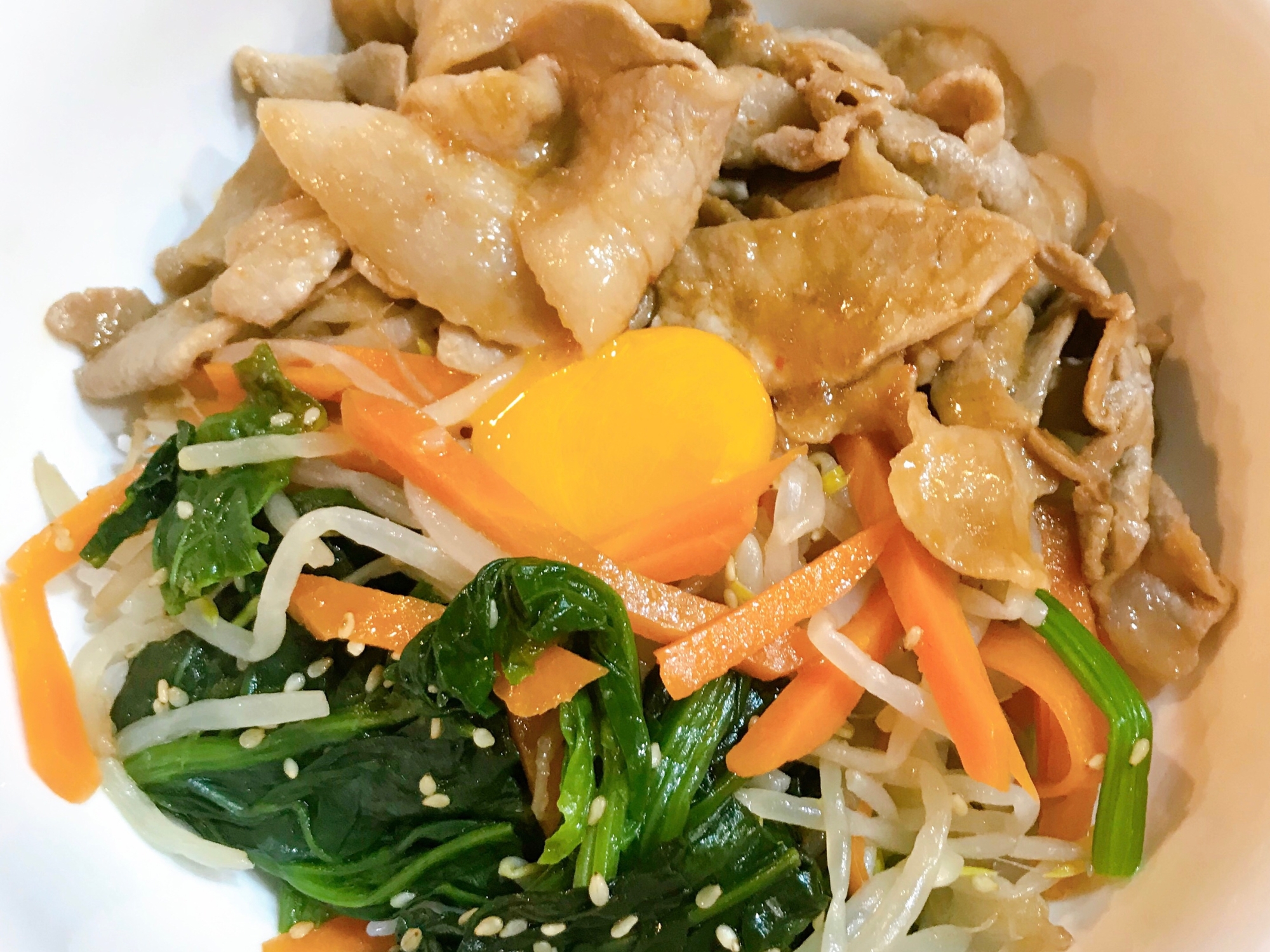 コチュジャン要らず 豚こまで簡単ビビンバ レシピ 作り方 By へやぎ 楽天レシピ コチュジャン要らず 豚こまで簡単ビビンバ レシピ 作り方 By へやぎ 楽天レシピ