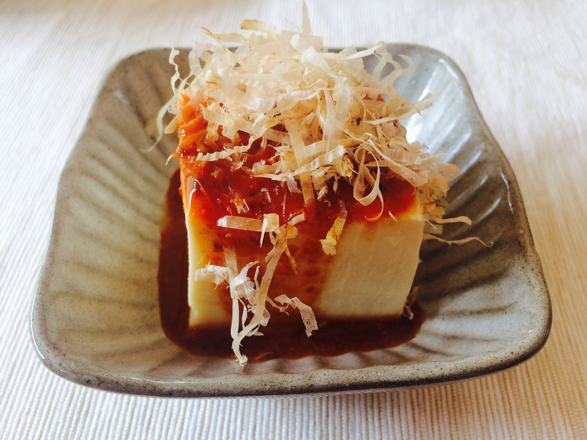 うに醤油の冷奴 レシピ 作り方 By うゆゆ食堂 楽天レシピ