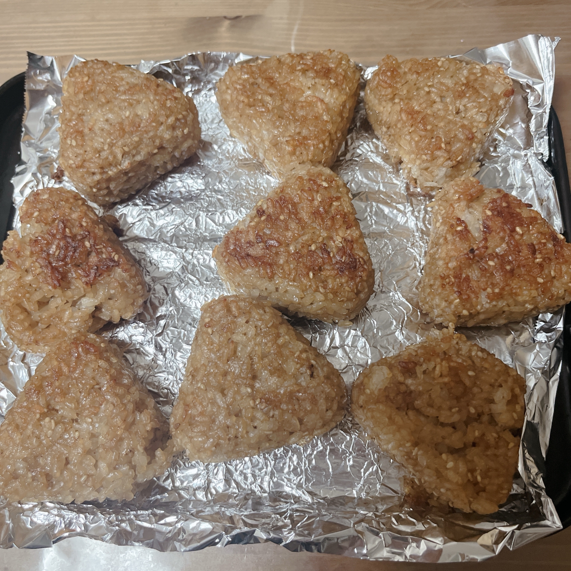 トースターでこんがり！焼きおにぎり