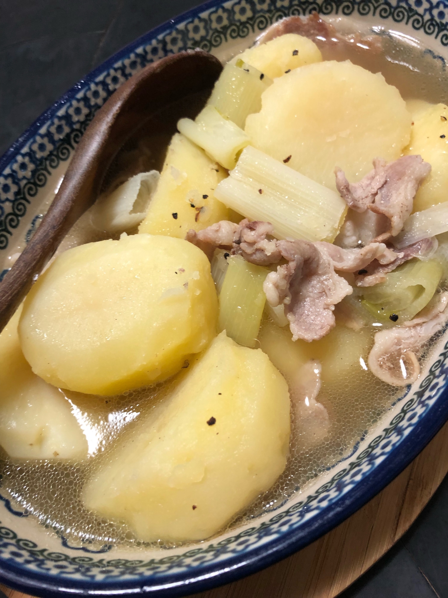 美味しい！簡単♪さっぱり白だしで！★塩肉じゃが★