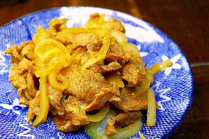 ラム肉と玉葱の炒め煮