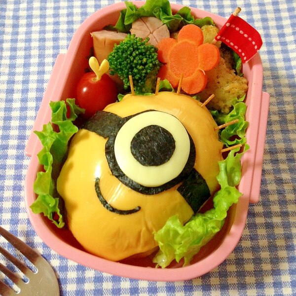 簡単キャラ弁 バターロールdeミニオンのお弁当 レシピ 作り方 By Cherry05 楽天レシピ 簡単キャラ弁 バターロールdeミニオンのお弁当 レシピ 作り方 By Cherry05 楽天レシピ