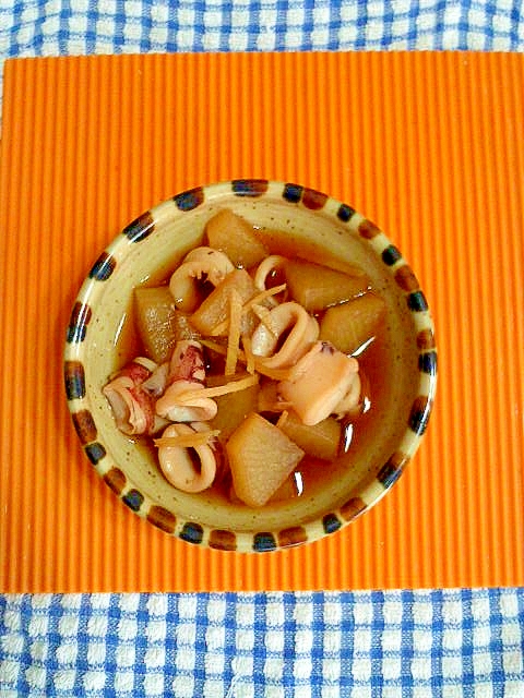 大根とイカの煮物 レシピ 作り方 By テツオ63 楽天レシピ