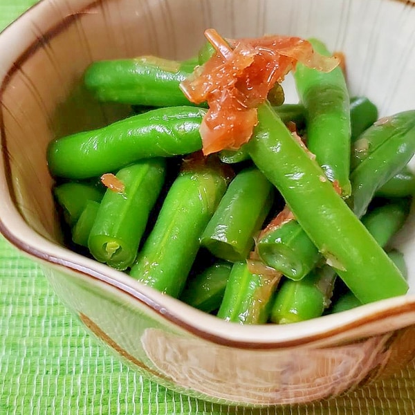 三度豆のおかか和え レシピ 作り方 By K5b4 楽天レシピ 三度豆のおかか和え レシピ 作り方 By K5b4 楽天レシピ