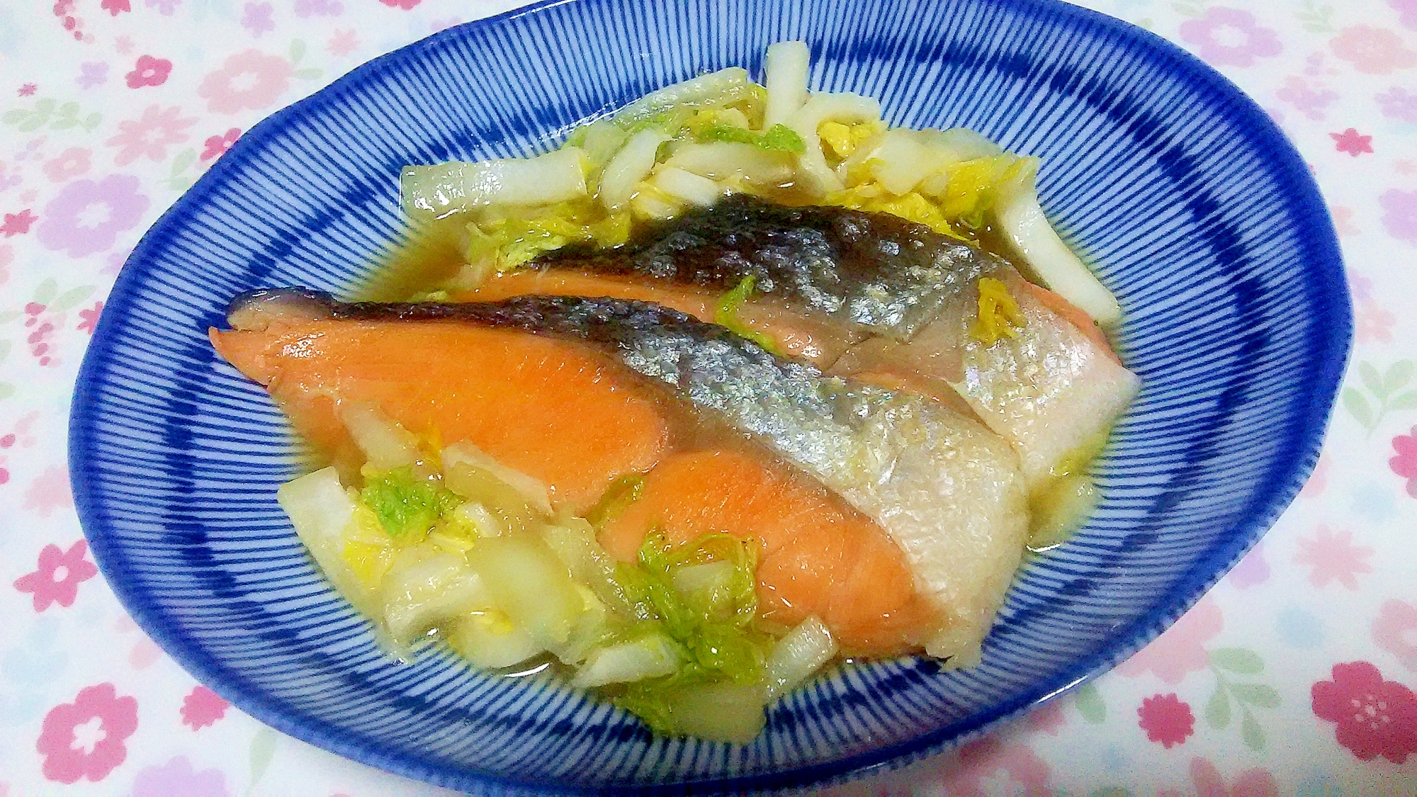 鮭と白菜の煮浸し＋＋