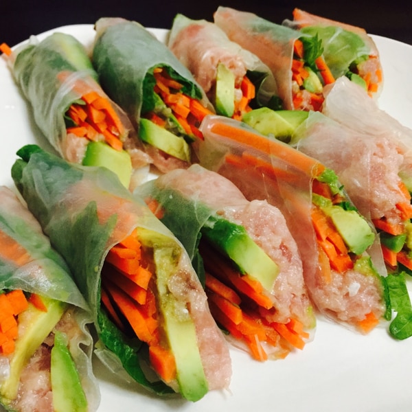 ねぎとろとアボカドの簡単生春巻き レシピ 作り方 By K A N A 楽天レシピ ねぎとろとアボカドの簡単生春巻き レシピ 作り方 By K A N A 楽天レシピ