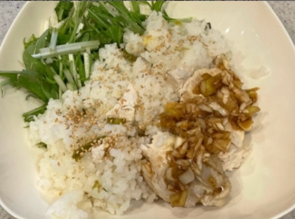 ＊ナンプラー無しカオマンガイ＊