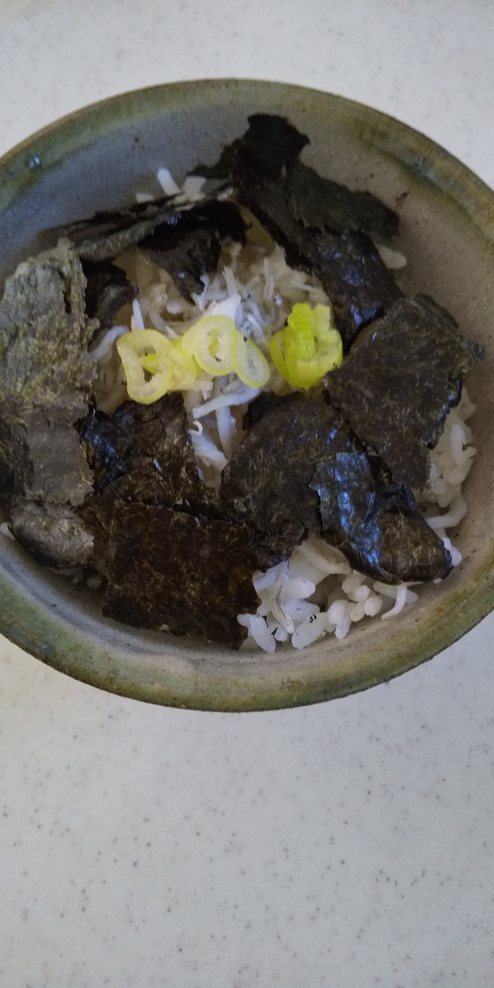 しらすと焼き海苔のご飯☆