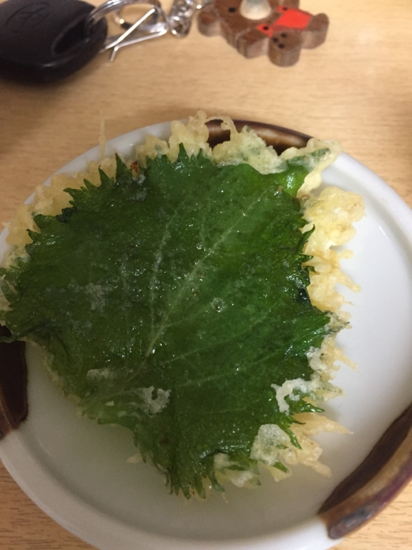 簡単綺麗!大葉の天ぷらの上手な揚げ方