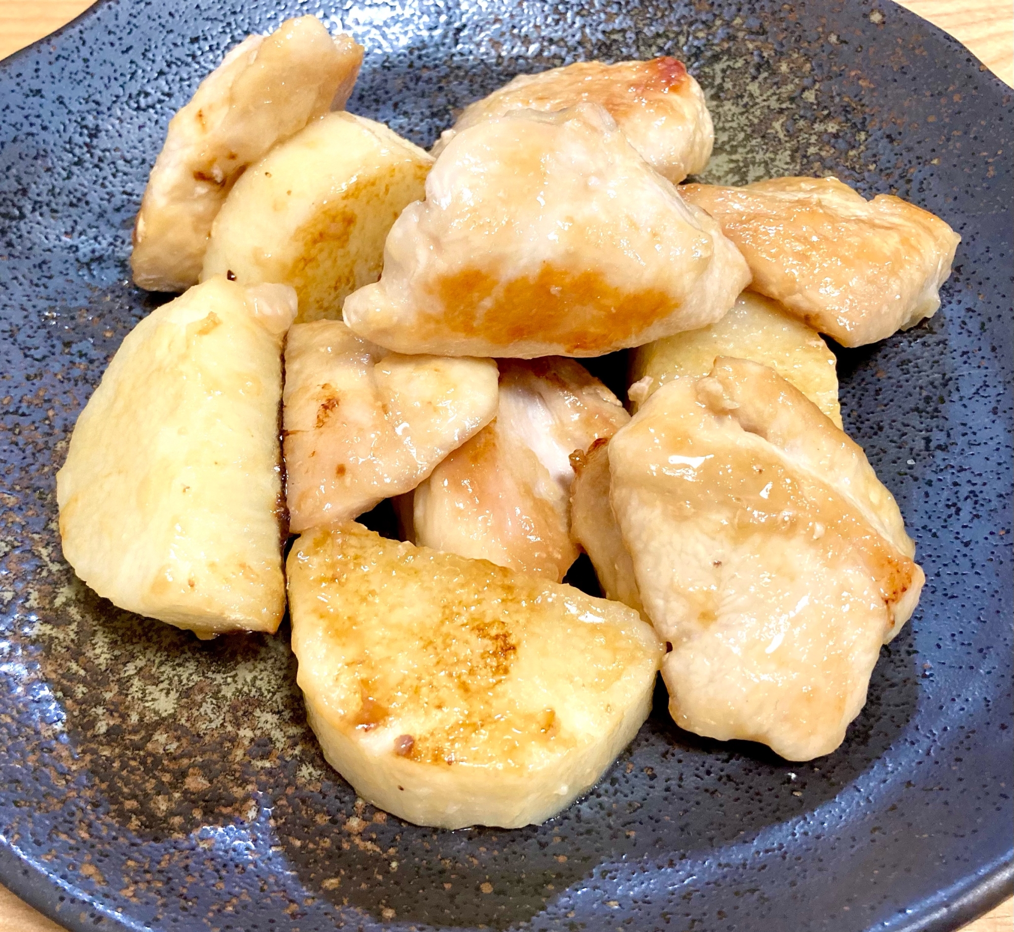 薄味好きさんの！鶏胸肉と長芋の炒め