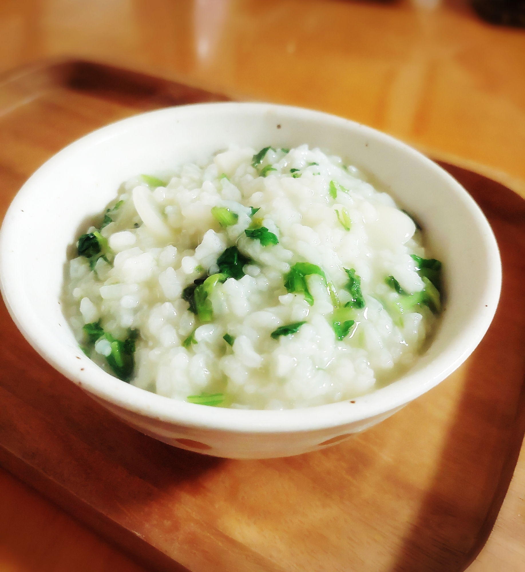 炊飯器で♪だし風味七草粥