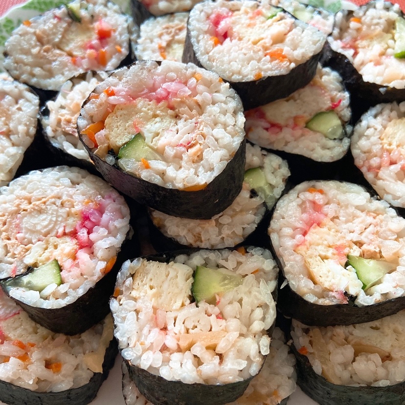 ちらし寿司の素で♫巻き寿司