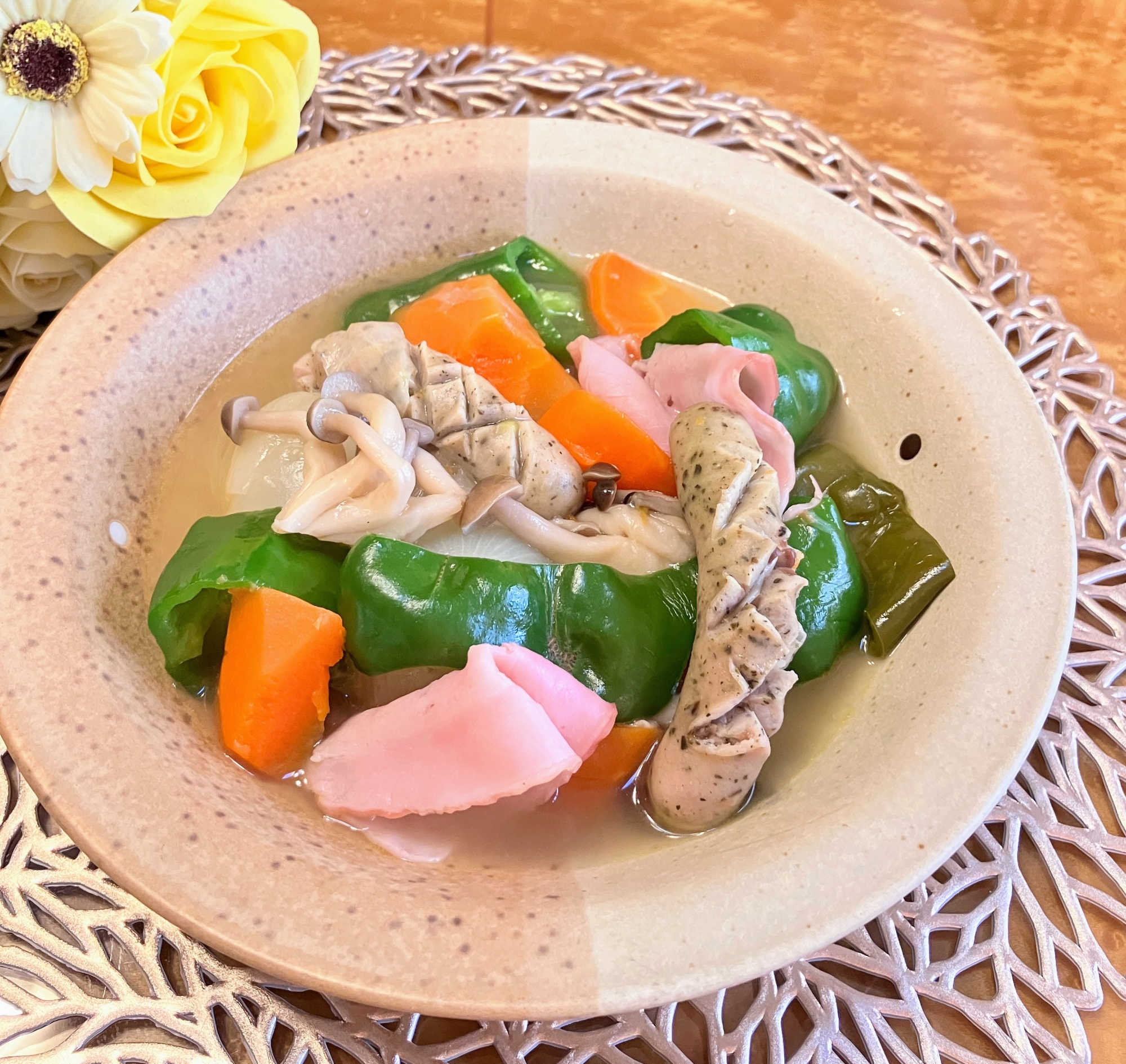 〜ソーセージとごろごろ野菜のポトフ〜