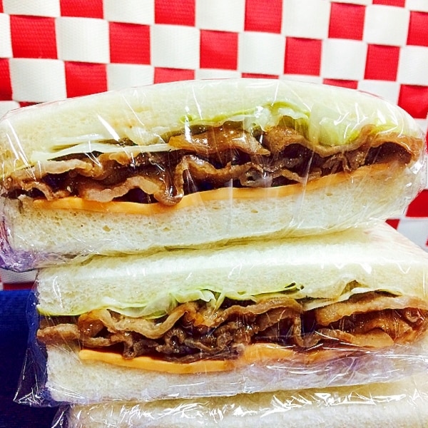 すべての肉好きに 焼肉チーズサンドイッチ レシピ 作り方 By ノンパルンパ 楽天レシピ すべての肉好きに 焼肉チーズサンドイッチ レシピ 作り方 By ノンパルンパ 楽天レシピ