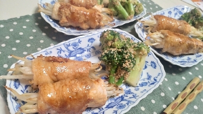 モヤシの豚巻き蒸し焼き✿安ウマおつまみ✿