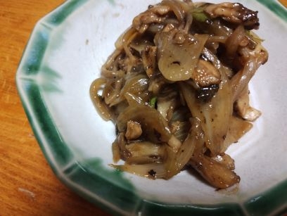 甘辛　鶏むね肉　炒め煮　♪