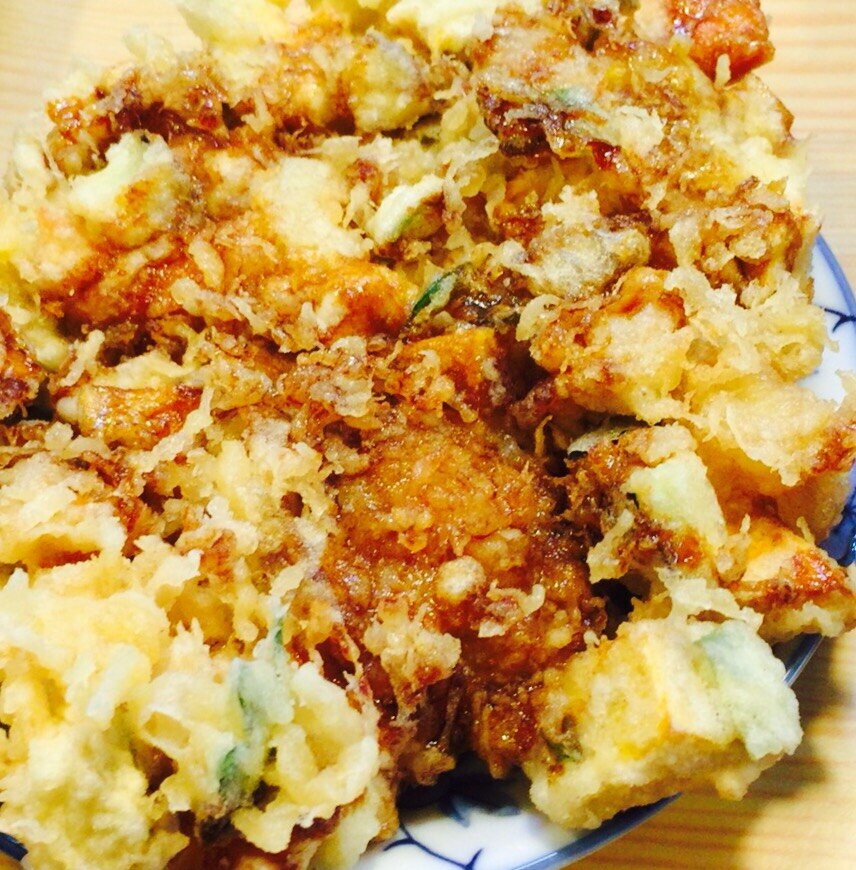 かぼちゃと玉葱 かぼちゃと玉ねぎのかき揚げ（油調済） 【業務用食材の仕入れ