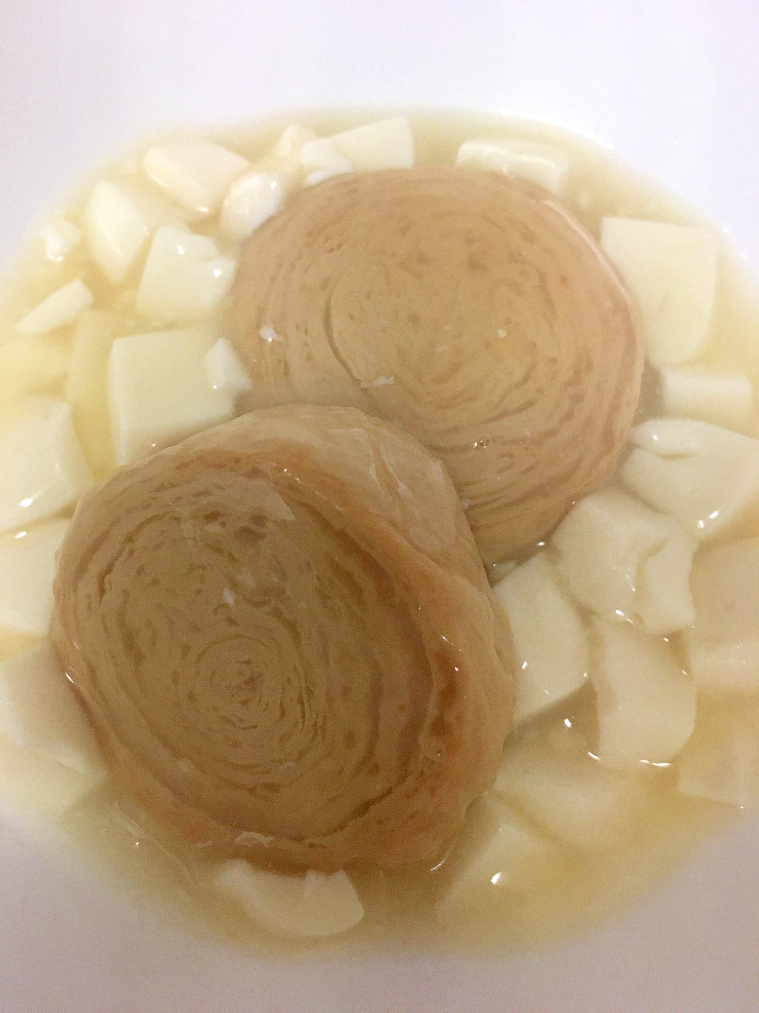 子供に不人気!大人は美味しい湯葉とお豆腐のあんかけ