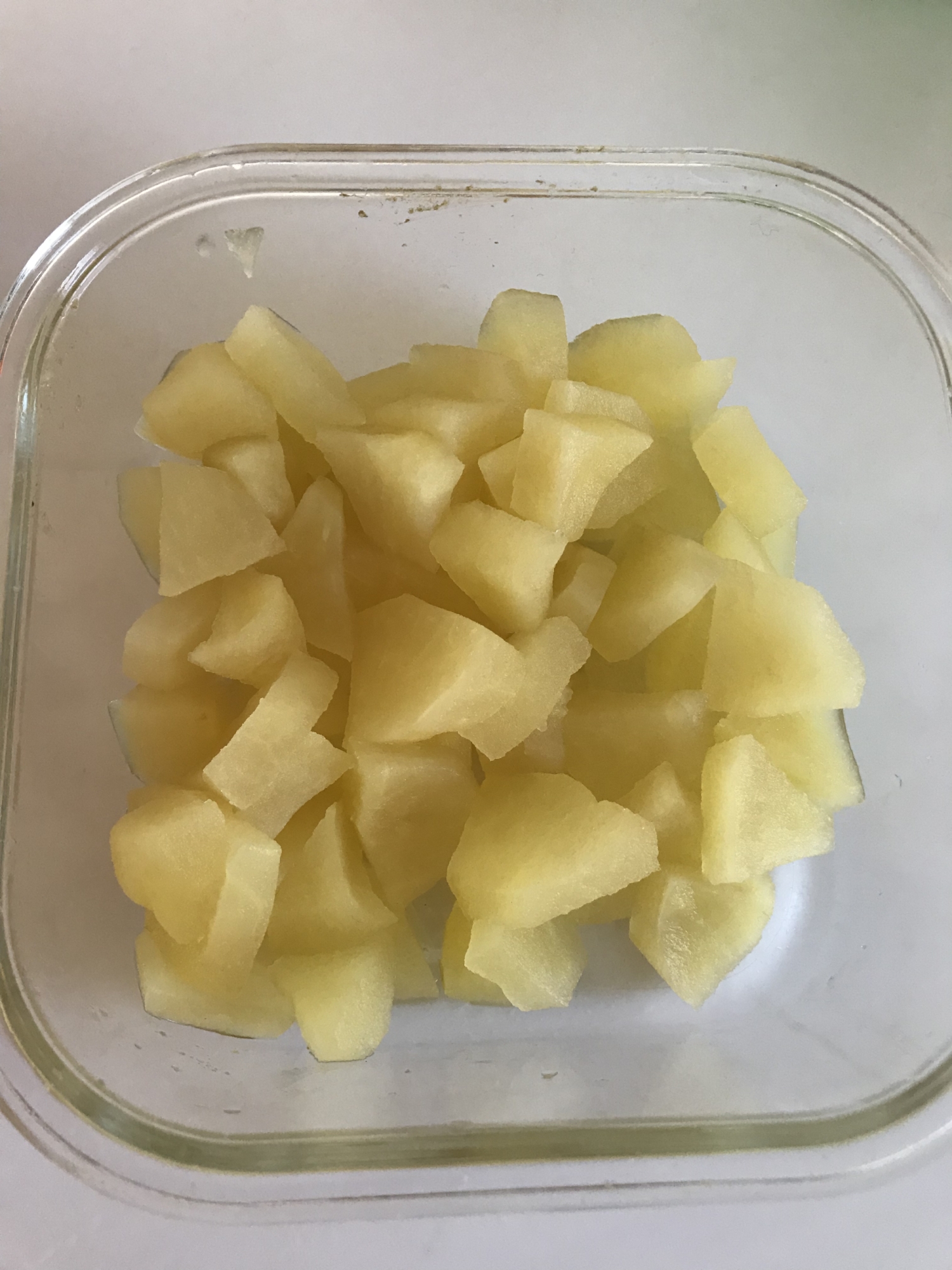レンジで簡単 離乳食にも りんごのコンポート レシピ 作り方 By はっぴーライフ 楽天レシピ