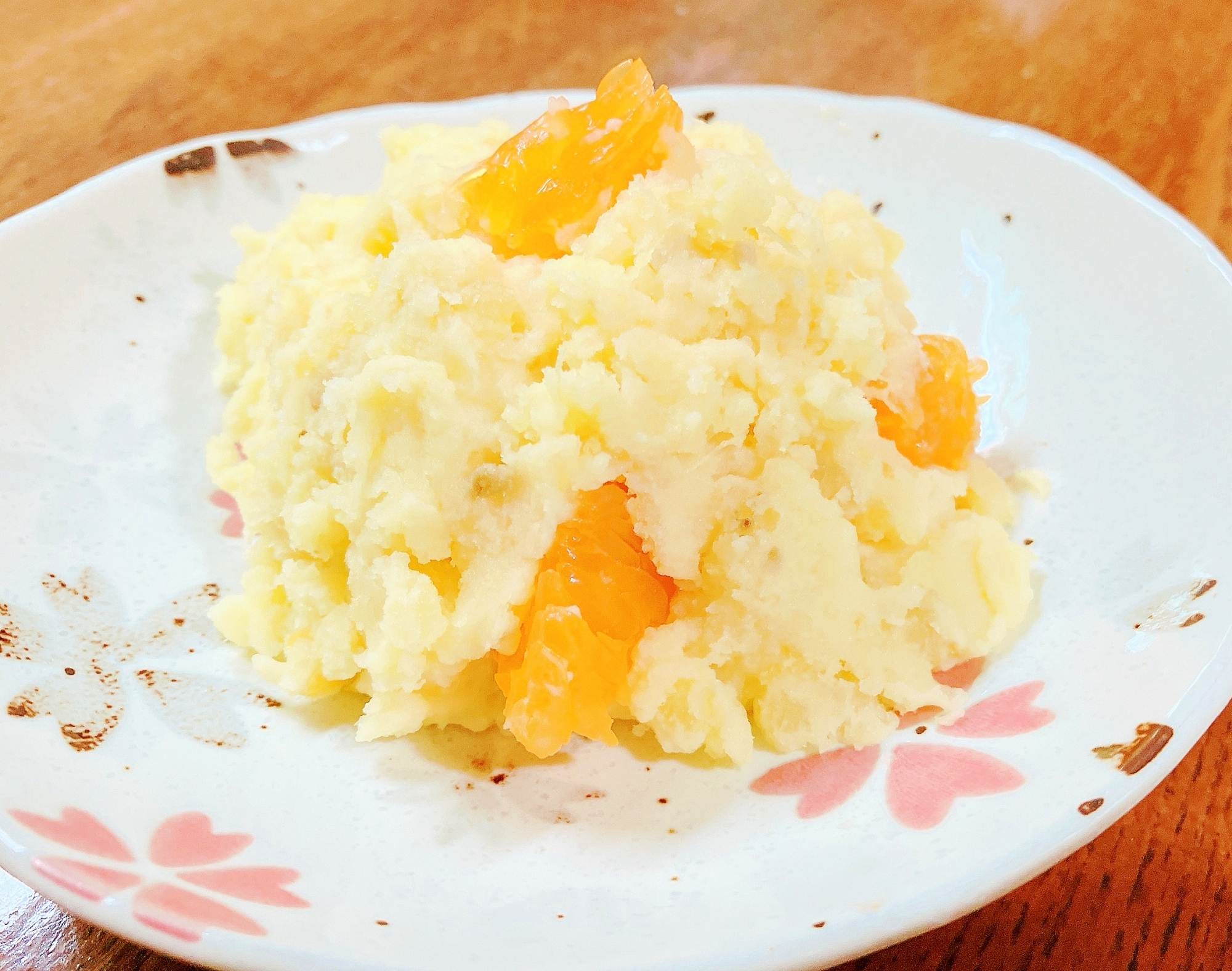 薩摩芋とみかんのマヨサラダ