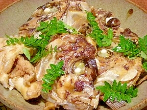 あっさり鯛の兜煮 レシピ・作り方 by ブルーボリジ - 楽天レシピ