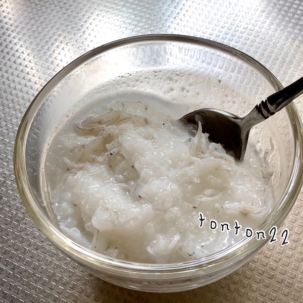 おかゆみたいなしらす入りとろみご飯 介護食 レシピ 作り方 By Tonton22 楽天レシピ おかゆみたいなしらす入りとろみご飯 介護食 レシピ 作り方 By Tonton22 楽天レシピ