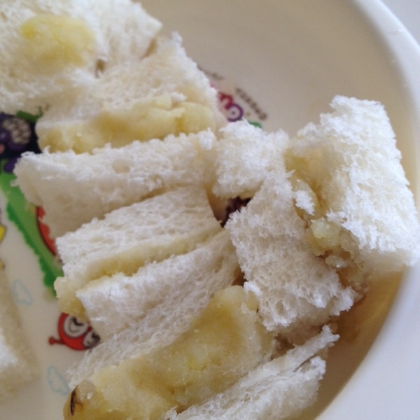 離乳食 バナナとさつまいものサンドイッチ レシピ 作り方 By かなぶん 楽天レシピ 離乳食 バナナとさつまいものサンドイッチ レシピ 作り方 By かなぶん 楽天レシピ