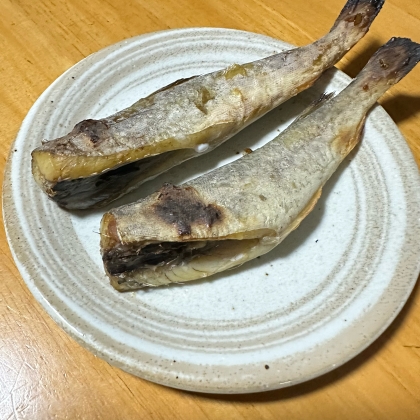 フライパンで❣️ほっけの塩焼き