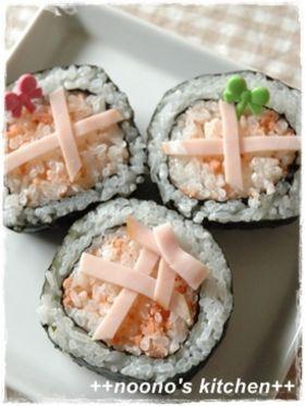 誕生日 クリスマスに プレゼント海苔巻き レシピ 作り方 By Noono 楽天レシピ 誕生日 クリスマスに プレゼント海苔巻き レシピ 作り方 By Noono 楽天レシピ