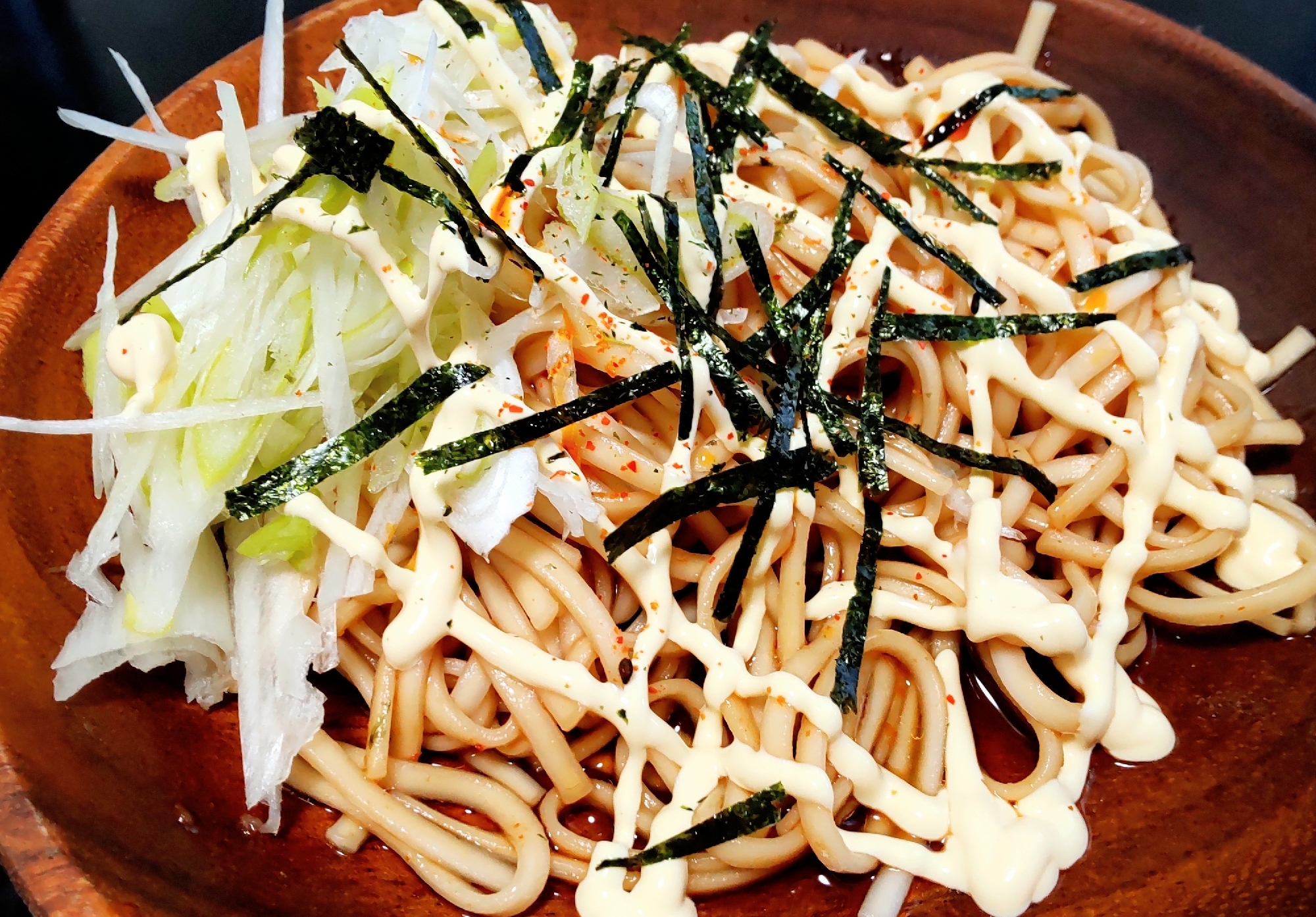 かぐらざかの手抜き油そば♪