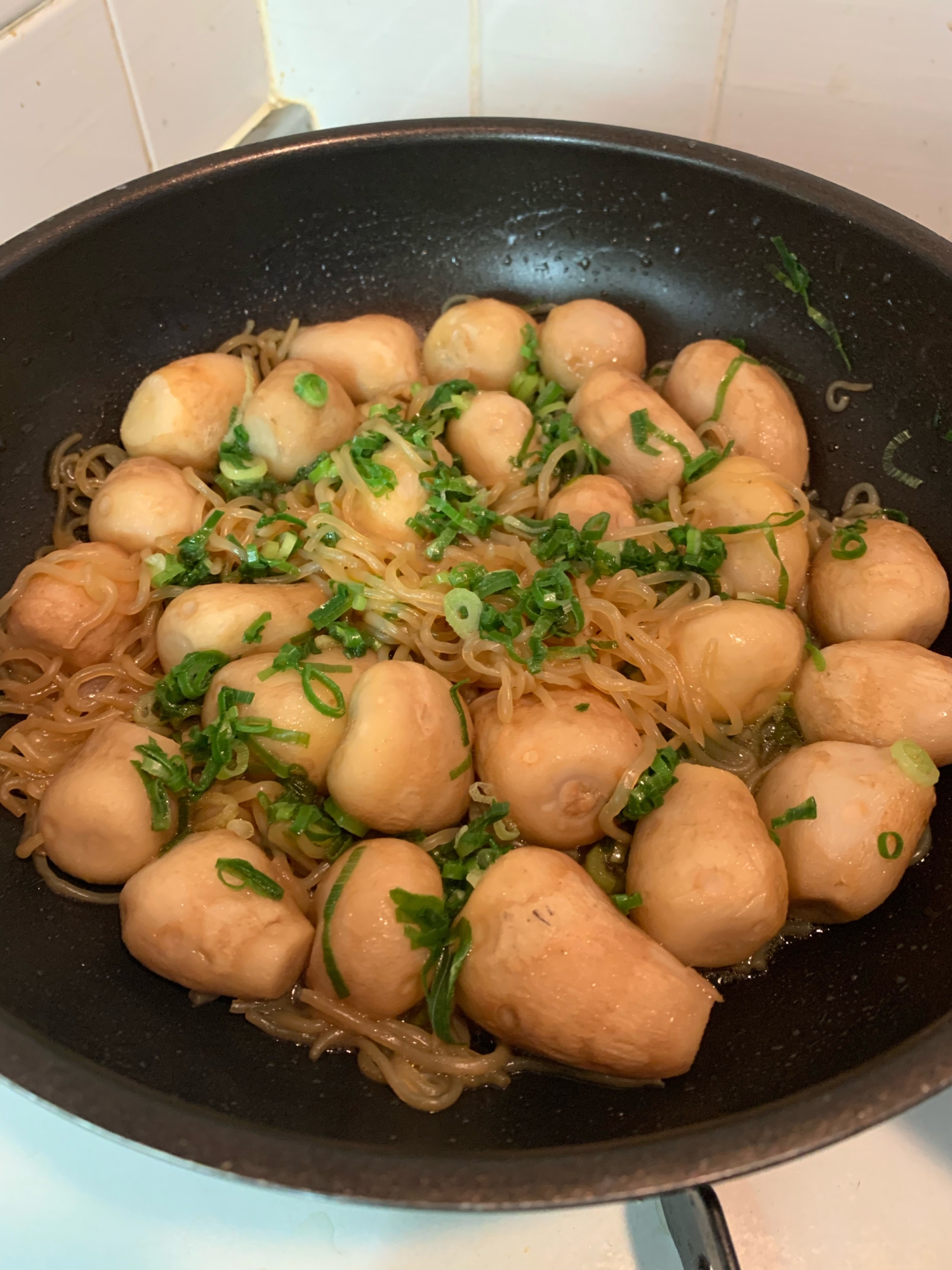 里芋としらたきの煮物