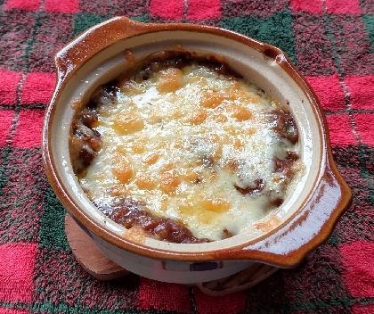 残りカレーリメイク☆焼きチーズカレー