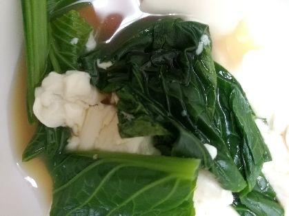 離乳食✩⡱小松菜の白和え