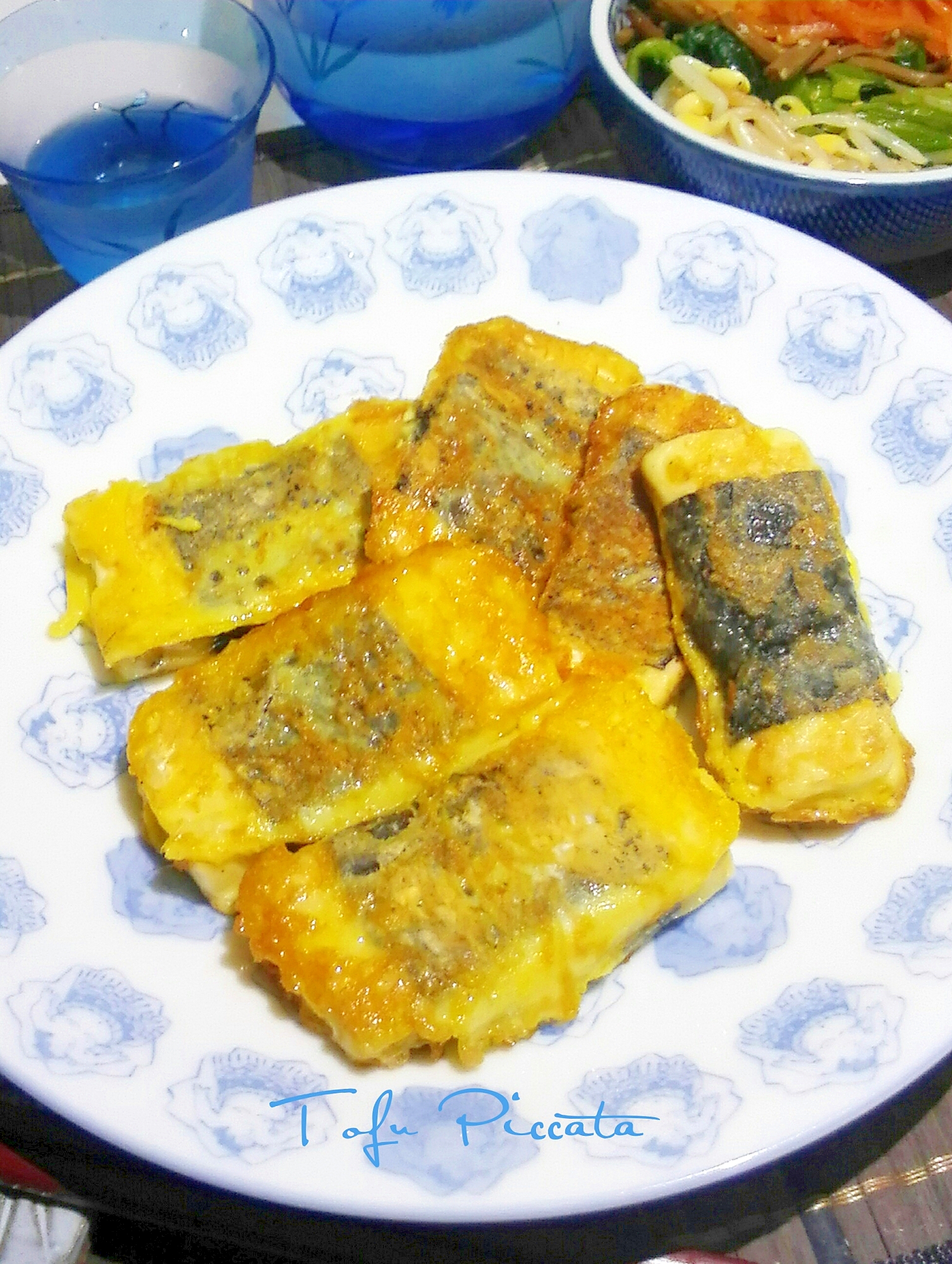 ☆★豆腐の海苔巻きピカタ♪★☆