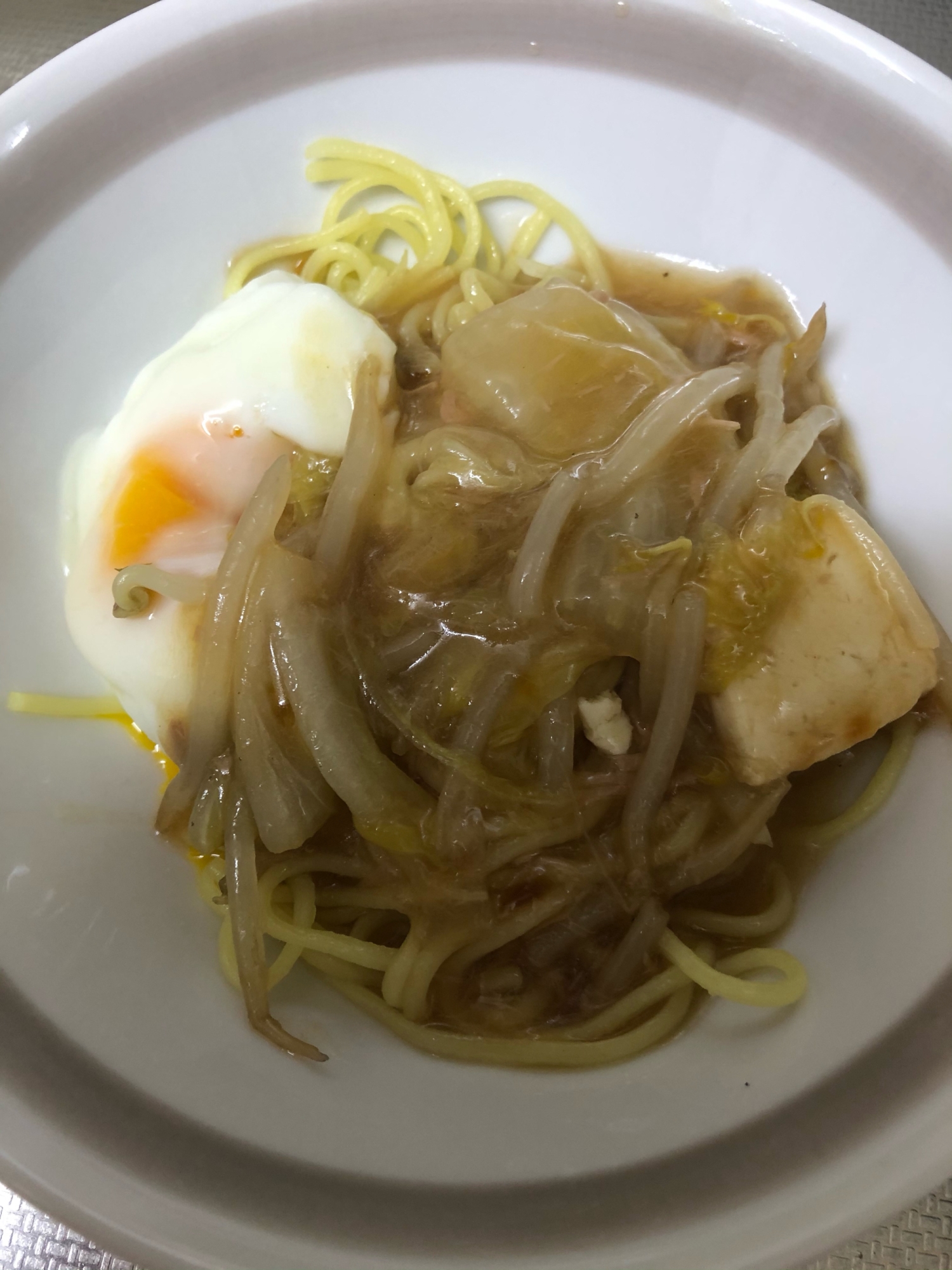 白菜とツナのとろとろ煮であんかけ焼きそばアレンジ レシピ 作り方 By ぺっころり 楽天レシピ