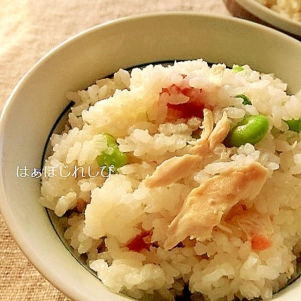 白だしで簡単 鷄と梅干しの炊き込みご飯 レシピ 作り方 By はぁぽじ 楽天レシピ 白だしで簡単 鷄と梅干しの炊き込みご飯 レシピ 作り方 By はぁぽじ 楽天レシピ