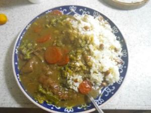 一人暮らしの，おでんの残り汁がカレーに！！