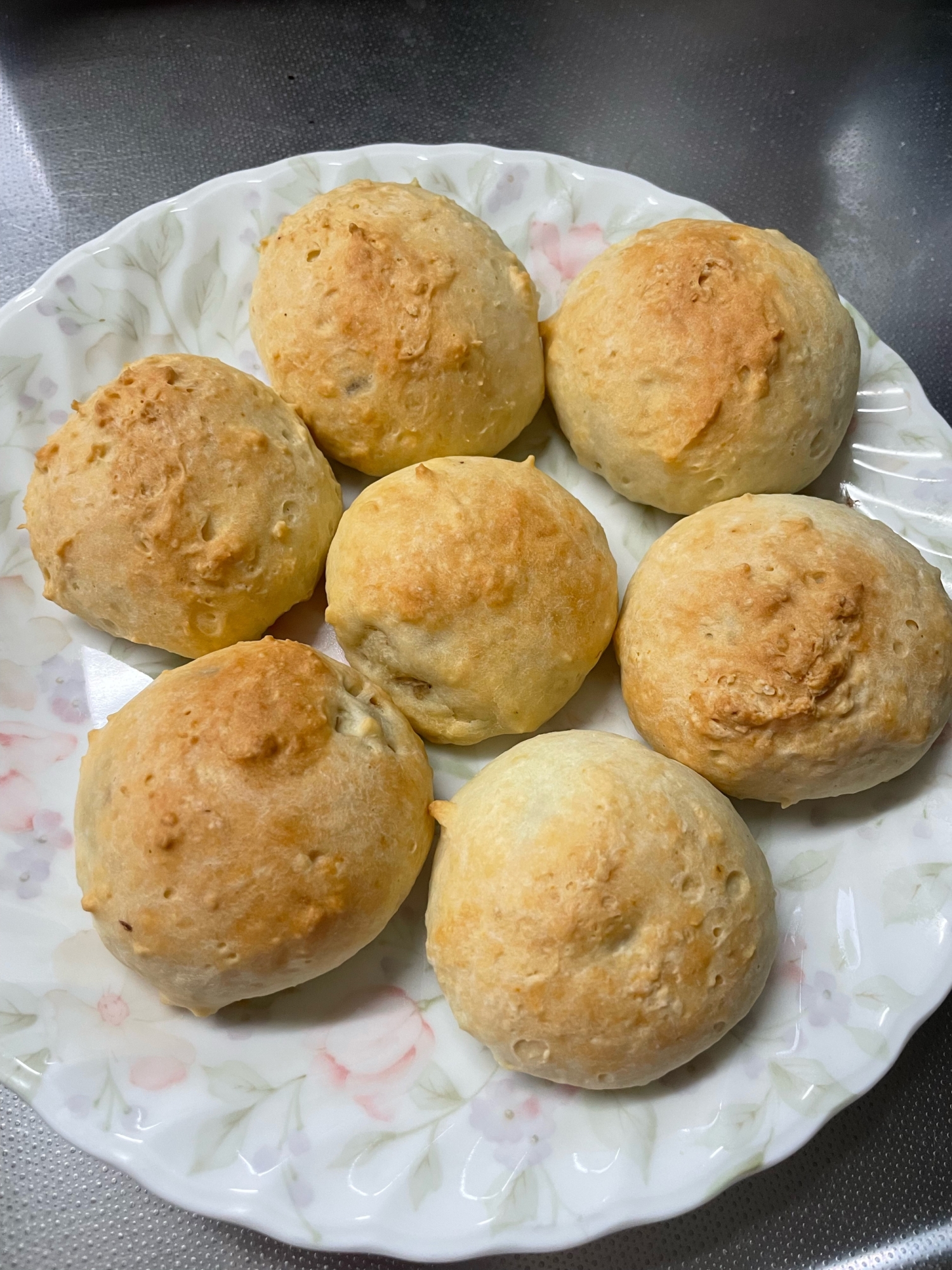 簡単に混ぜて焼くだけ　チョコバナナパン