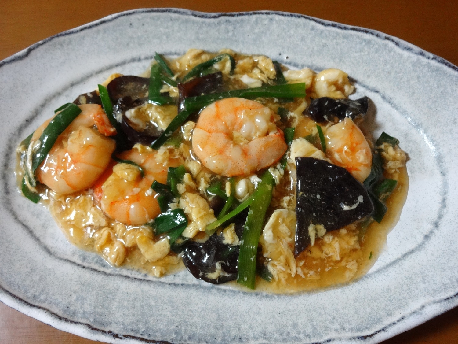 エビ キクラゲの中華風あんかけ炒め レシピ 作り方 By みーちゃん6914 楽天レシピ