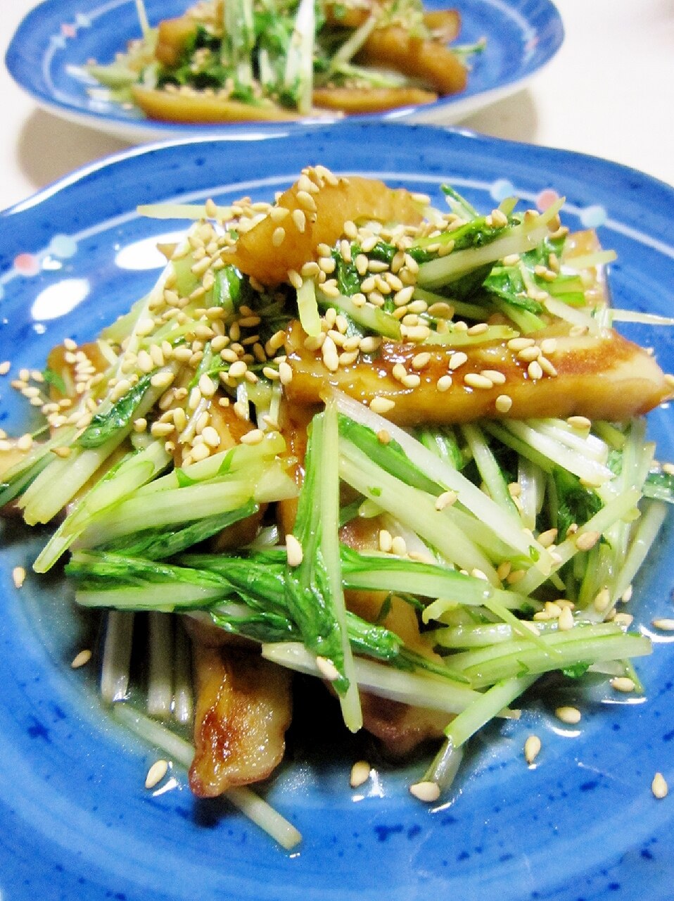 水菜とさつま揚げのきんぴら レシピ・作り方 by YAMAT☆ - 楽天レシピ