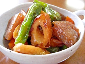 【おすすめレシピ】こんにゃくと竹輪と野菜の煮物