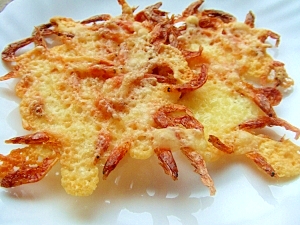 簡単おつまみ*桜えびチーズせんべい
