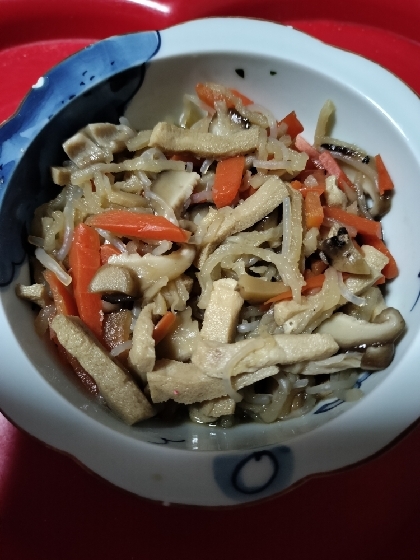 作り置きおかず✿切干大根と高野豆腐の煮物