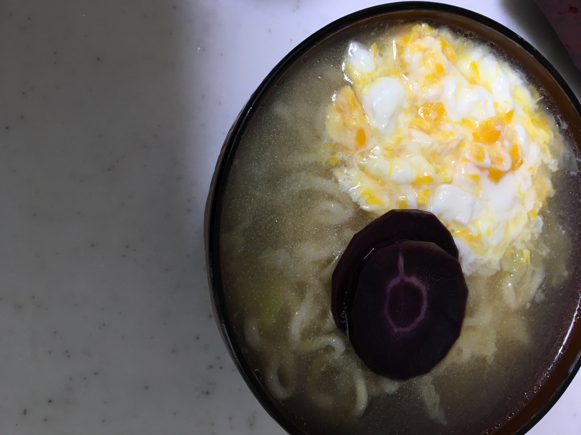 市販の醤油ラーメンで 玉子と紫人参のラーメン レシピ 作り方 By Xmickyx 楽天レシピ 市販の醤油ラーメンで 玉子と紫人参のラーメン レシピ 作り方 By Xmickyx 楽天レシピ