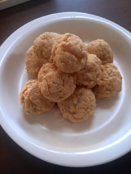 子供のおやつ♪一緒に作ろう♪　ご飯で　きな粉団子