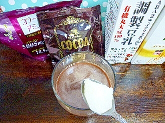 梨入コラーゲンソイミルクココア酒