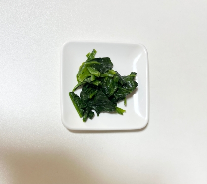 ✾ほうれん草の辛子和え✾