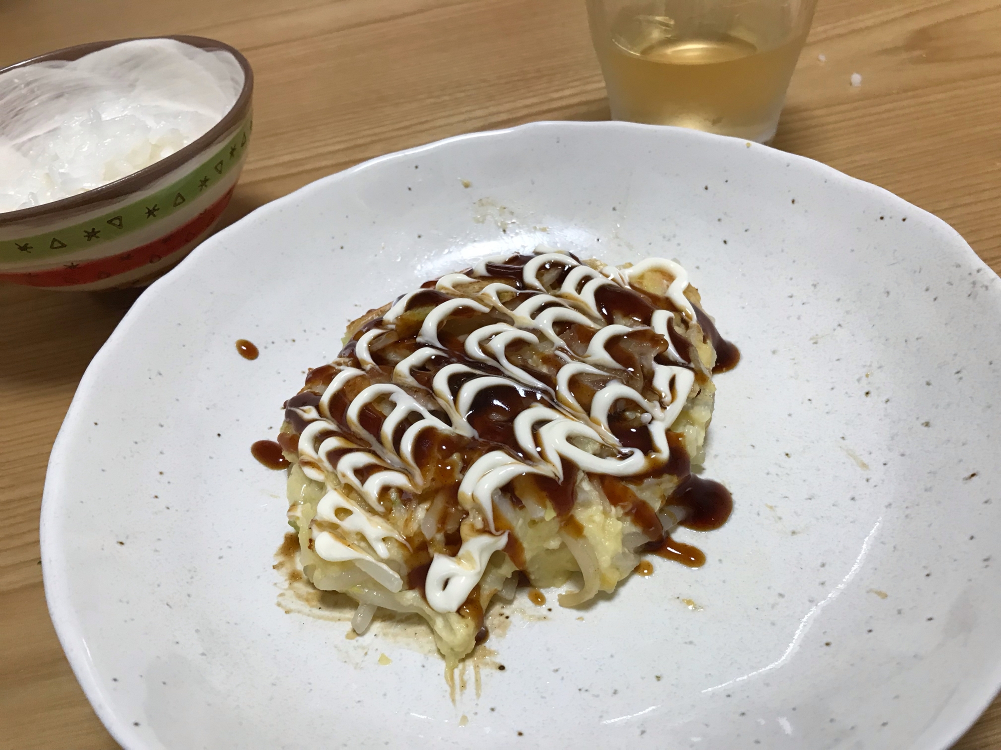 夫絶賛★うちのお好み焼きの黄金比★